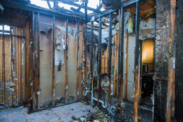 Professional Fire Damage Removal technician working in Morgan Hill, CA